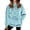 32#Light Blue, variant on Womens Oversized Sweatshirt Sherpa Pet Carrier Hoodie with Dog Pouch Cute Kangaroo Pocket Sweatshirt Fleece Pullover Khaki 2XL