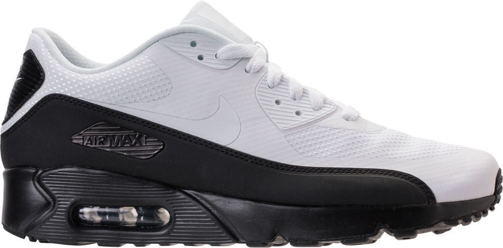 Nike Men's Air Max 90 Ultra 2.0 Essential Black / White Dark Grey  Ankle-High Sneaker - 9M مكبر صوت