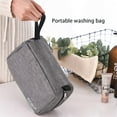 thumbnail image 4 of Hanging Toiletry Kit Clear Travel BAG Cosmetic Carry Case Toiletry, 4 of 7