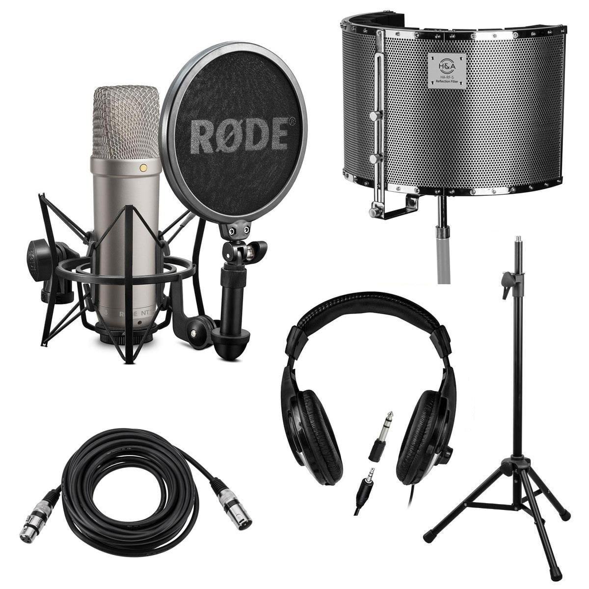 factor Torrent Infinity Rode NT1-A Cardioid Mic with Recording Setup Kit - Walmart.com