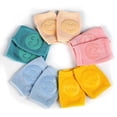 thumbnail image 2 of 5 pares de rodilleras antideslizantes para gatear para bebés, rodilleras antideslizantes para proteger las rodillas del bebé para gatear, 2 of 5