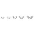 thumbnail image 1 of Wing Nut, 50 Pcs M3 M8 Stainless Steel Wing Nut  Nuts Kits For Fastener, Rivet Nuts, 1 of 8