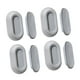 thumbnail image 5 of 4 soportes para control remoto de TV autoadhesivos para montaje en pared Gris, 5 of 9
