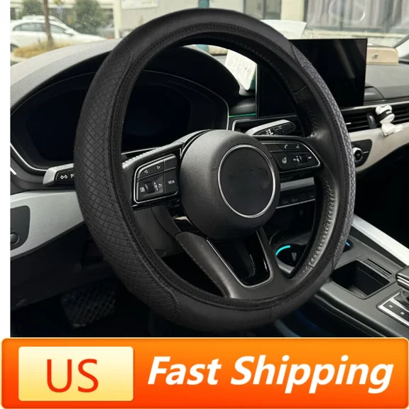 Cover Good Grip Car Accessories For 15"/37-38Cm Car Leather Steering Wheel