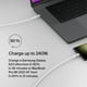 thumbnail image 3 of Cable de alimentación USB-C a USB-C Belkin BoostCharge de 1 m, blanco, 3 of 8