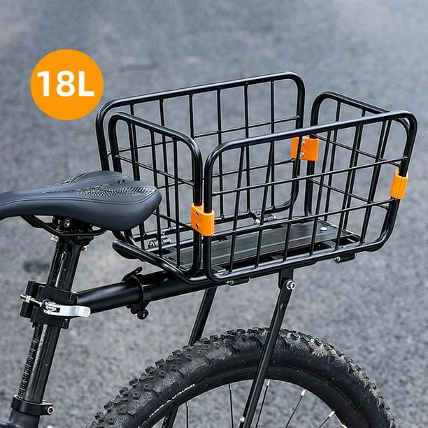 Rear Carrier Basket Rear Basket for Touring Mountain Bikes Walmart
