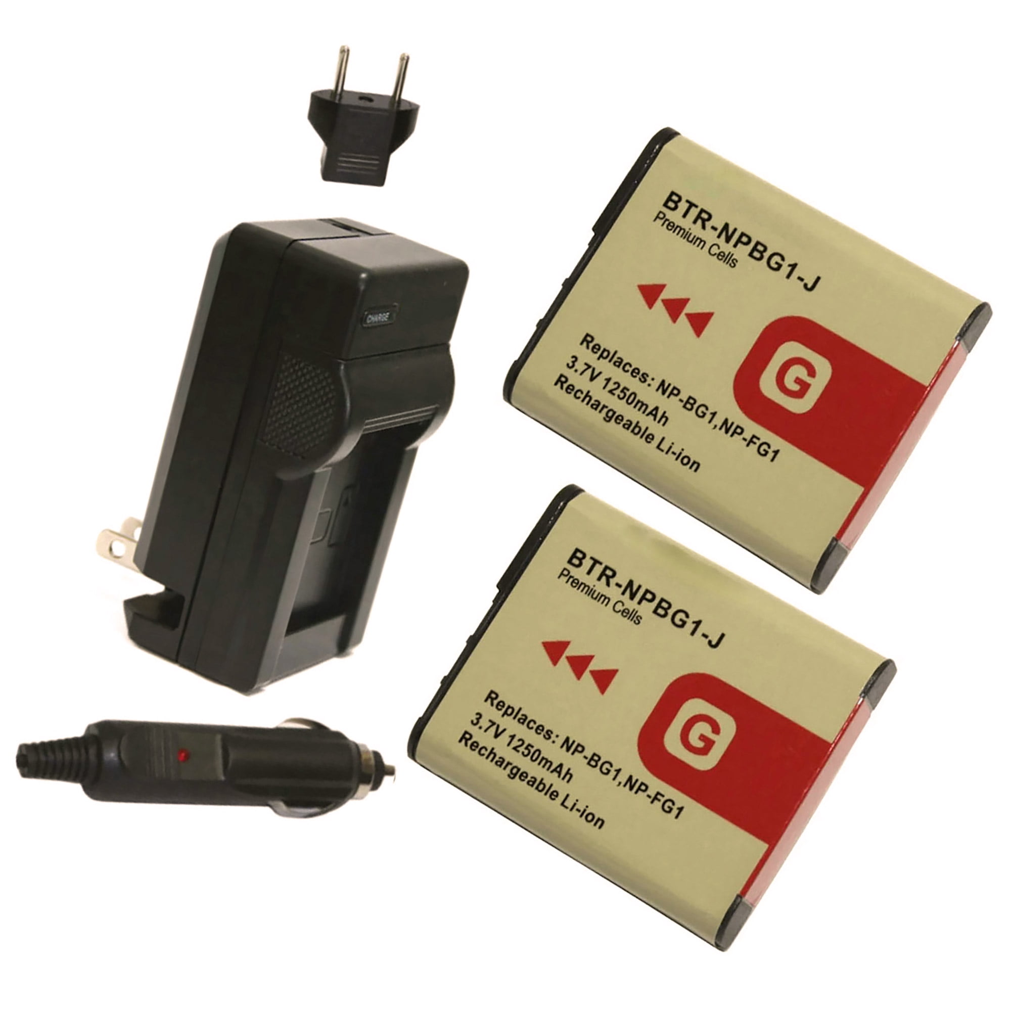 Replacement for Sony ZV-1M2 Battery (2-Pack, 1600mAh) and Dual