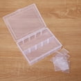 thumbnail image 6 of Koadzawe 10 Grids Plastic Organizer Box With Dividers, Clear Compartment Container Storage For Beads Crafts Jewelry Fishing Tackles, Size 5.2 X 3.9 X 1.1 In,Small Items., 6 of 7