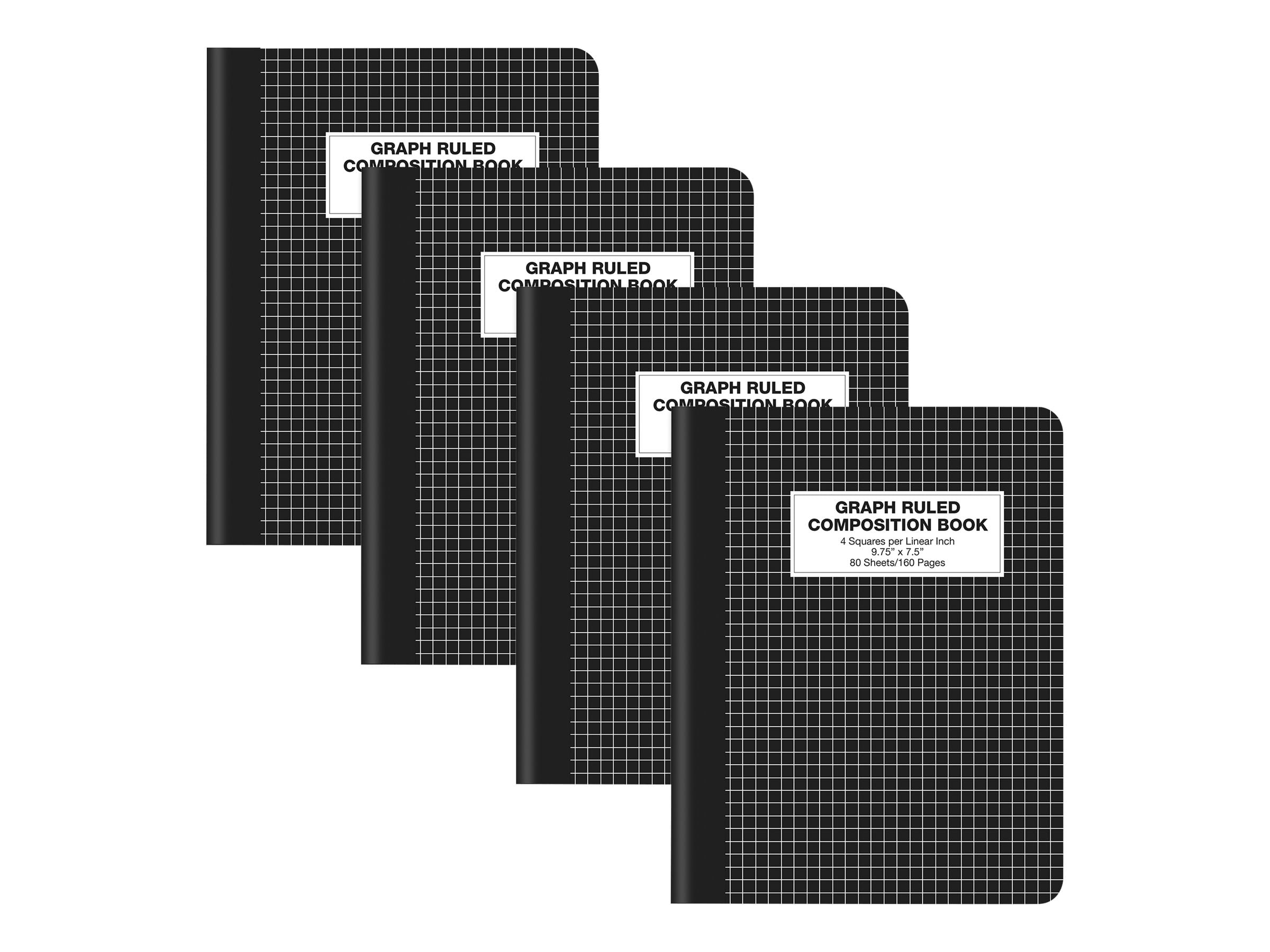 Better Office Products Composition notebook tapebound 80