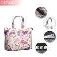 thumbnail image 2 of Pioneer Flower Floral Print Pattern Travel Tote Bags for Women Carry On,Large Weekender Bags for Women Travel,Multi Functional Duffle Bag for Work,Shopping,Sports, 2 of 5