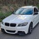 thumbnail image 3 of Glossy Black Front Bumper Lip Splitter Spoiler with Corner Cover Trim for BMW E90 320i 330i, 3 of 5