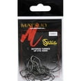 thumbnail image 2 of Matzuo 141012-1 Octopus Sickle Hook Black Chrome #1 25pk, 2 of 2