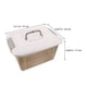 thumbnail image 2 of unbranded Caja Plástica Con Asa Para Organizar Herramientas Y Piezas Pequeñas, 2 of 7