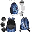 thumbnail image 3 of Jeiento Shark Backpack Set of 5 Cool 17 Inch Soft Backpack with Lunch Bag Pencil Case for 9-12 Years Old Elementary to Middle School Gift for Brother, 3 of 7