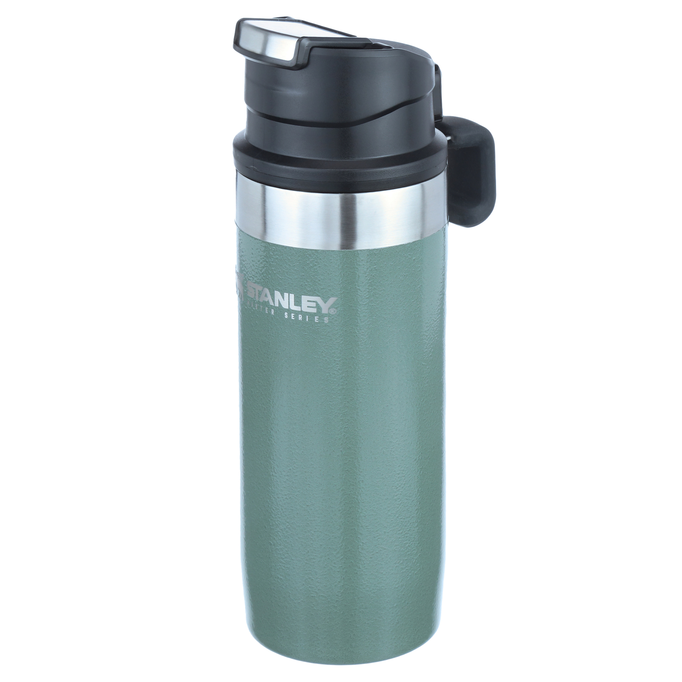 The Unbreakable Trigger-Action Mug 16 oz. Hammertone Green