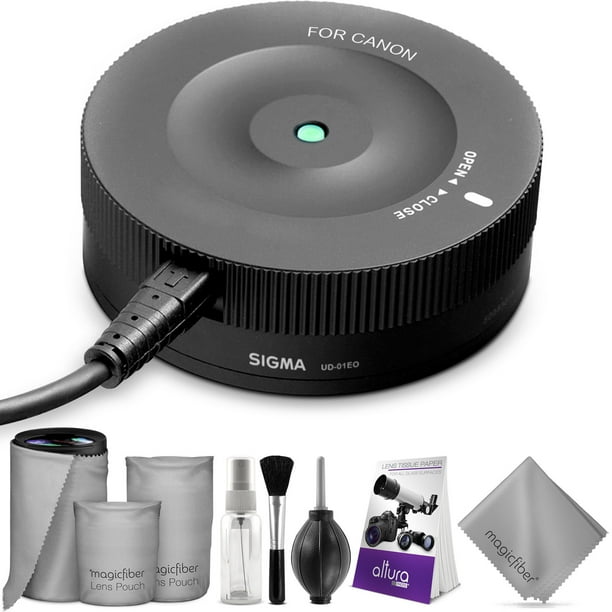 Sigma USB Dock for Canon Mount Lenses with Lens Pouch and Camera