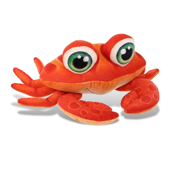 Dollibu Plush Buddies Red Crab Stuffed Animal Plush Toy - 10 Inches