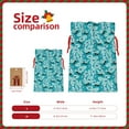 thumbnail image 3 of Honeii Shark Wearing Sunglasses Print Small Burlap Bags,Christmas Drawstring Treat Bags Gift Bags Reusable Candy Goodie Wrapping Bags for Holiday Party Favors Supplies -Small, 3 of 9