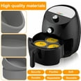 thumbnail image 3 of 3Pcs Air Fryer Egg Mold Silicone Egg Poacher Cups Nonstick Egg Boiler Mold Cup 4×1.3 Inch Egg Poaching Cup Microwave Egg Cooker Dishwasher Safe Egg Bite Maker for Oven Microwave, 3 of 9