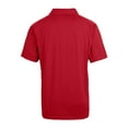 thumbnail image 3 of Men's Cutter & Buck Scarlet Ohio State Buckeyes Prospect Eco Textured Stretch Recycled Polo, 3 of 3