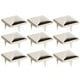 thumbnail image 2 of Rivet 100pcs Pirámide Cuadrado Punk Punk Rivets 4 Claw Metal Studs, 2 of 7