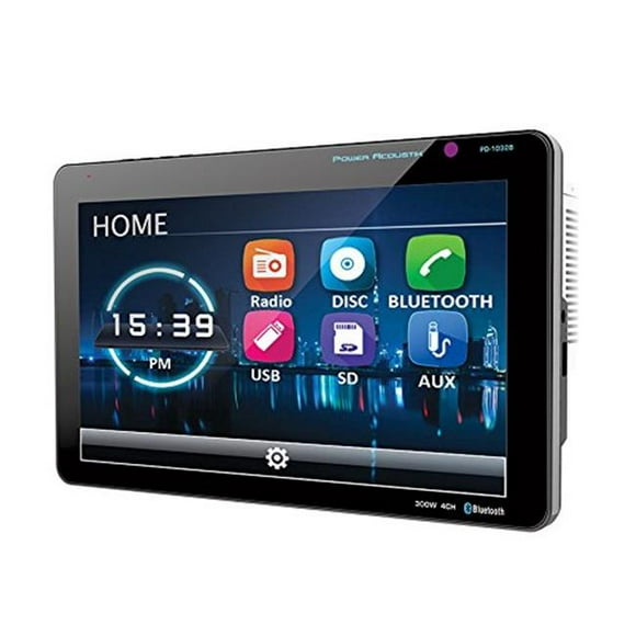 Power Acoustik OW-PD-1032B 10 in. Double Din Receiver with Bluetooth