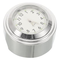 Hemoton Universal Motorcycle Handlebar Clock Waterproof Dial Watch for 22-25mm Handlebars for Motorbikes Motorcycle Handlebar Clock