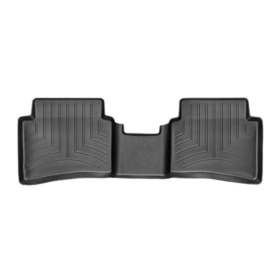 WeatherTech Custom Fit FloorLiners compatible with 2018-2022 Hyundai Accent - 2nd Row, Black