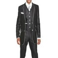 thumbnail image 2 of Mens Funeral Attire Funeral Outfit Funeral Clothes Funeral Suit By Alberto Nardoni Brand Designer, 2 of 3