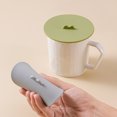 thumbnail image 3 of HomeLife Silicone Cup Lids Multicolored Flexible Mug Covers Hot Cup Lid Coffee Tea Coaster High-Temperature Resistant Coaster Dustproof Leakproof Cup Lids, 3 of 12