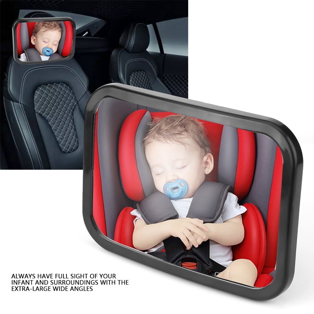 USA Adjustable Wide View Rear//Baby//Child Seat Car Safety Mirror Headrest Mount