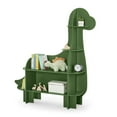 Delta Children Dinosaur Bookcase Greenguard Gold Certified, Fern
