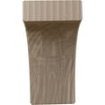 thumbnail image 2 of Ekena Millwork 5 1/4"W x 6"D x 10"H Clarksville Bracket, Walnut (6-Pack), 2 of 4
