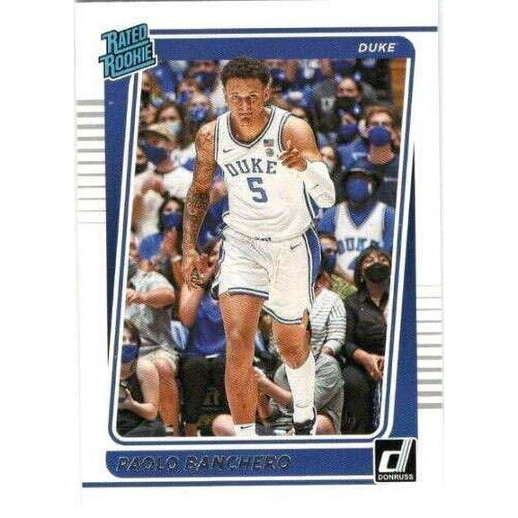 NBA Orlando Magic 2022 Panini Chronicles Donruss  Paolo Banchero Trading Card #2 (Rated Rookie Card)