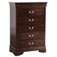 thumbnail image 2 of Louis Phillipe Bedroom Chest | Traditional Bedroom Appearance | Particle Board and Metal Guides | Drawers That Don't Drop, 2 of 2