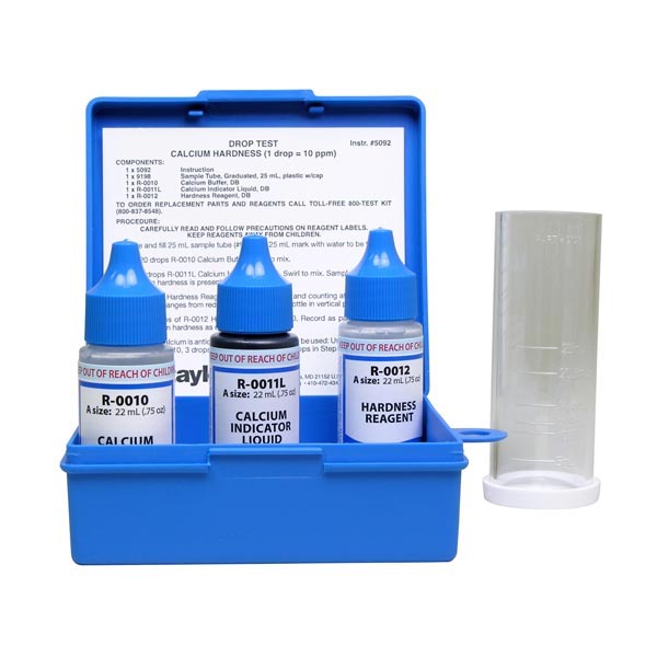 Calcium Hardness Drop Test Kit, K1770 Taylor Technologies