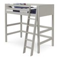 thumbnail image 1 of Camaflexi Twin Size High Loft Bed - Panel Headboard - Gray Finish, 1 of 5