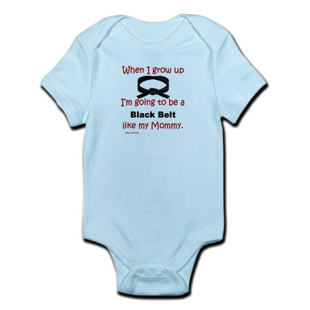 

CafePress - 4-3-When I Grow Up -Mommy Body Suit - Baby Light Bodysuit