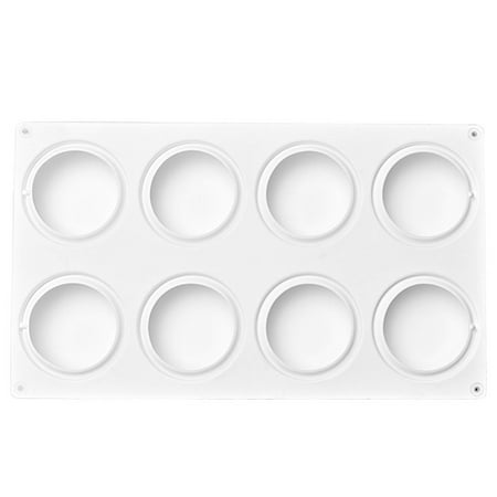 

Chocolate Cookie Mold Silicone Baking Molds for Round Candy Jello Cake Chocolate Sandwich Cookie Handmade Resin