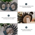 thumbnail image 2 of 1pc Vintage Swan Shape Photo Frame Pretty Decor Photo Frame Gift Photo Frame, 2 of 8