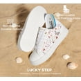 thumbnail image 5 of LUCKY STEP Womens Printed Fashion Sneakers Non Slip Comfortable Casual Shoes,Butterfly, 5 of 11