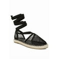 thumbnail image 4 of London Rag Sonara Mesh Womens Flat Espadrille Sandals, 4 of 10