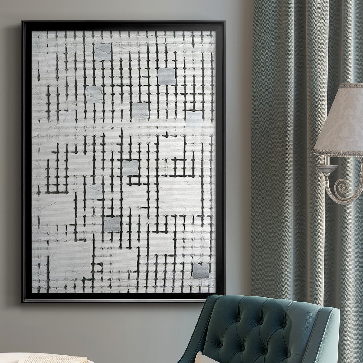 Gossamer II Premium Framed Print, in Gold, Black, or Silver - Ready to Hang
