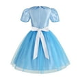 thumbnail image 2 of Princess Costume with Hair Hoop for Little Girls Halloween Fancy Wonderland Dress Up, 2 of 7