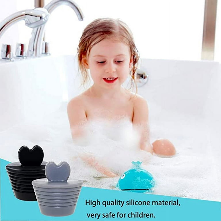 Sink Stopper (2 Pack) Rubber Bathtub Drain Stopper & Kitchen Sink Plug The  Best Universal Sink Stopper and Travel Plug by Muzitao