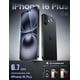 thumbnail image 2 of Protector de pantalla y lente de cámara para iPhone 16 Plus Lamicall, 2 of 7
