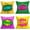 Pow 4ps, variant on Vintage Wood Leafs Throw Pillow Covers Cotton Linen Personalized Plant Leafs Pattern Decorative Pillow Case Square Cushion Cover 18x18 Inch Outdoor Home Decor for Sofa 4Pack (Wood Leaf Set)