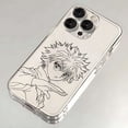 thumbnail image 3 of Funda de teléfono de Anime Black hunter× Hunter, cubierta transparente para iPhone 16, 15, 14, 13, 12, 11, Mini Pro Max, X, XR, XSMax, 7, 8 Plus, SE20, 3 of 5