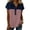 Light pink -BP18, variant on Nestiefly Womens Spring Tops Casual Short Sleeve Summer Shirts for Women Button Down Denim Collar T Dressy Purple S