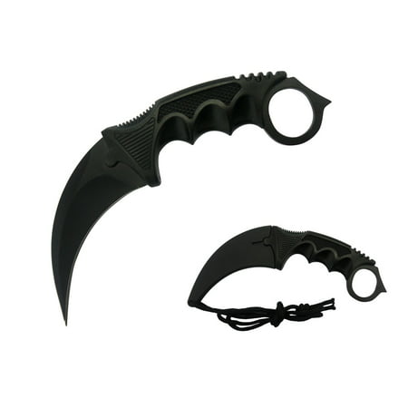 CSGo Doppler Tactical Combat Karambit Neck Knife Fixed Blade Claw Counter (Best Knife In Csgo)